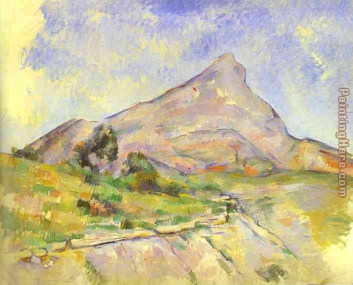The Mount of St.Victoria painting - Paul Cezanne The Mount of St.Victoria art painting